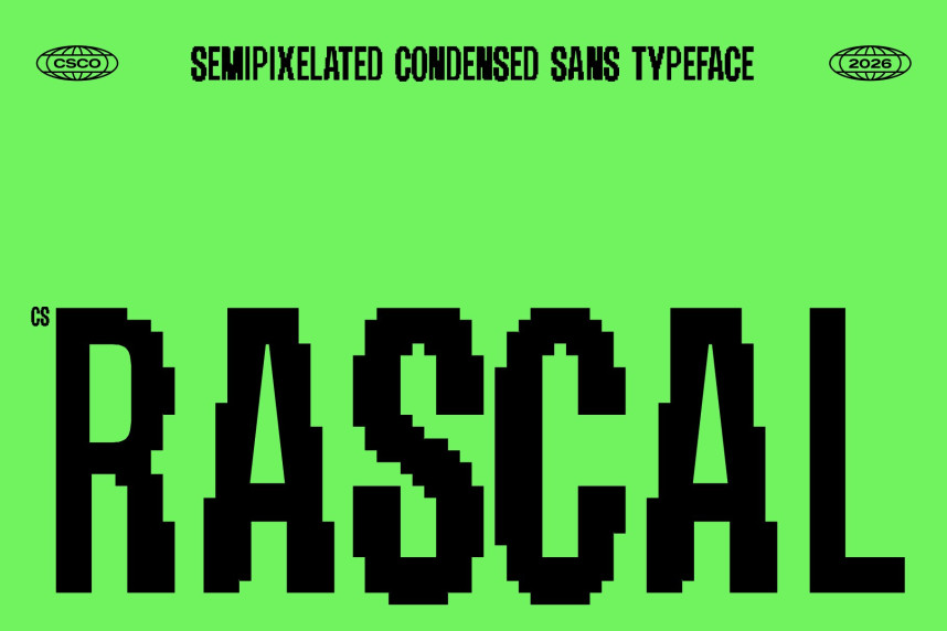 CS Rascal Semipixel Font
