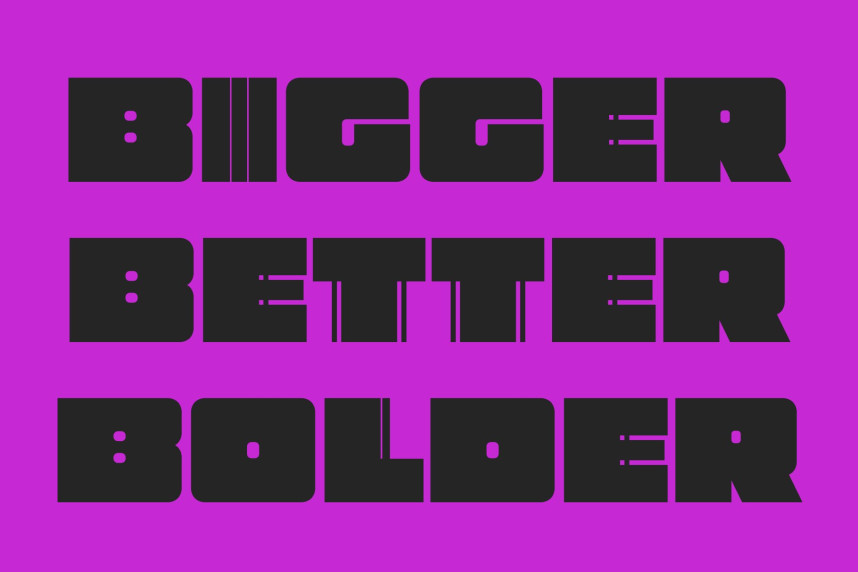 CS Rensa Refracted Font preview image 2