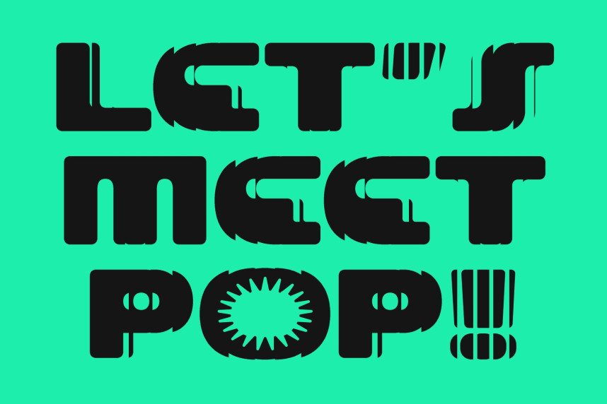 CS Rento Refracted Font preview image 2