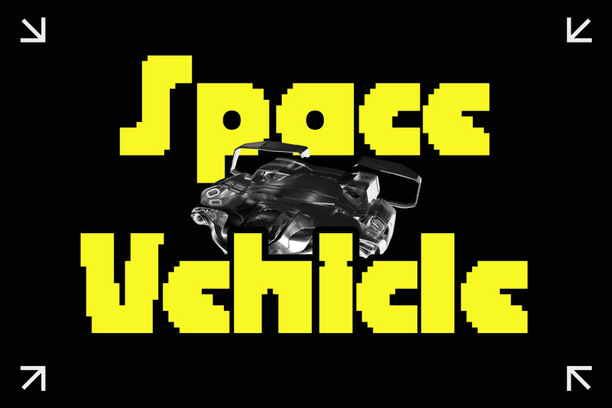 CS Rento Semipixel Font preview image 3