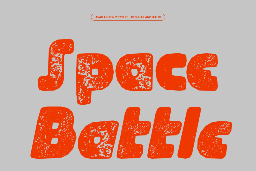 CS Rento Stamp Font preview image 3