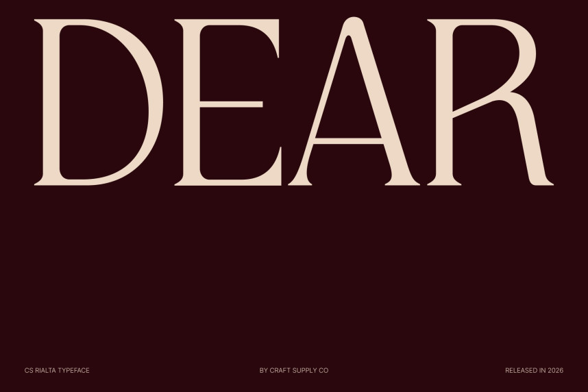 CS Rialta Font preview image 2