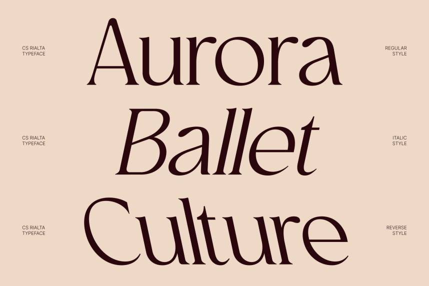 CS Rialta Font preview image 3