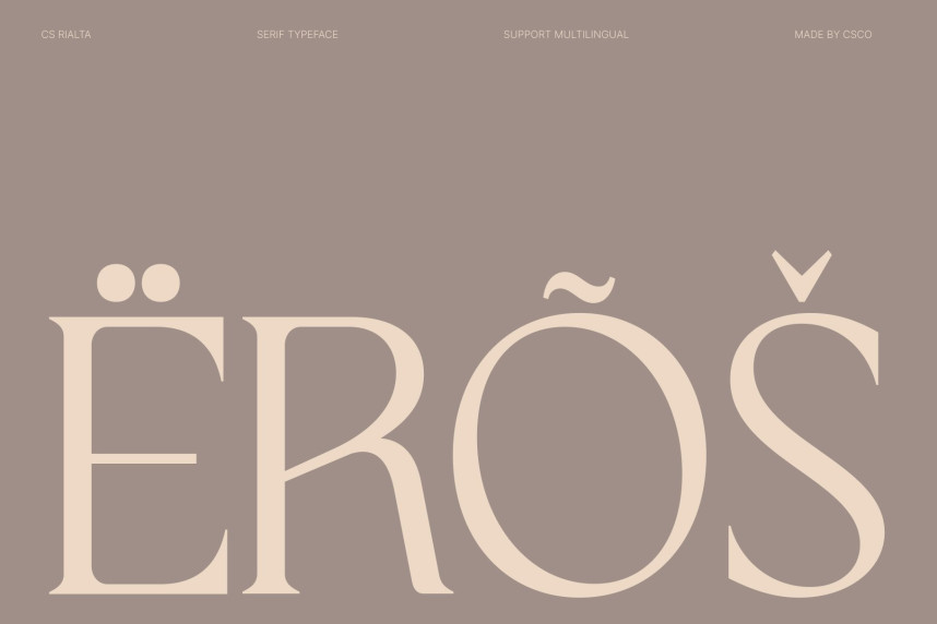 CS Rialta Font preview image 4