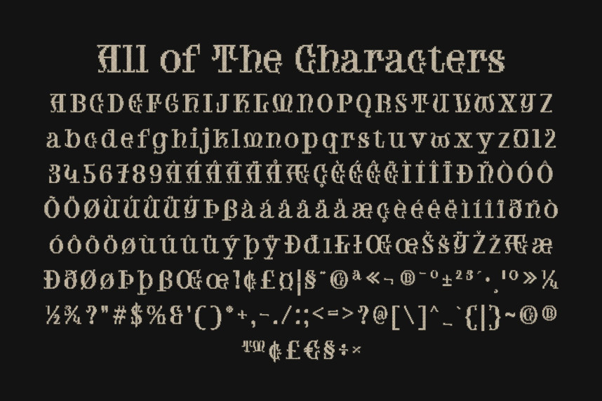 CS Rovane Stitched Font preview image 5