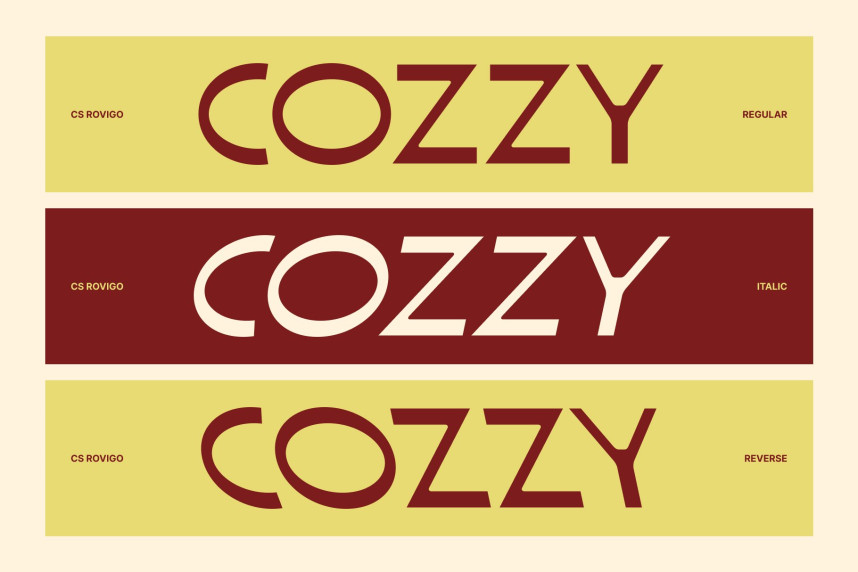 CS Rovigo Font preview image 2
