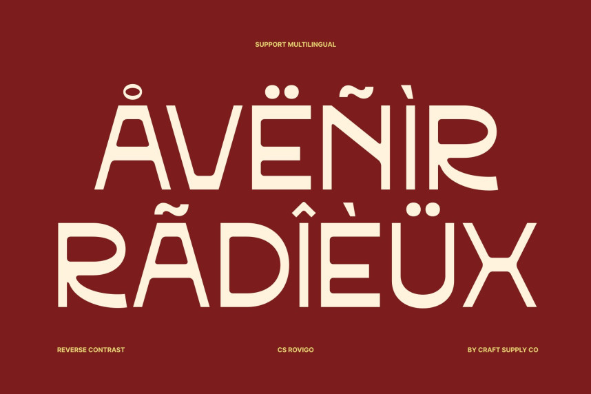 CS Rovigo Font preview image 4