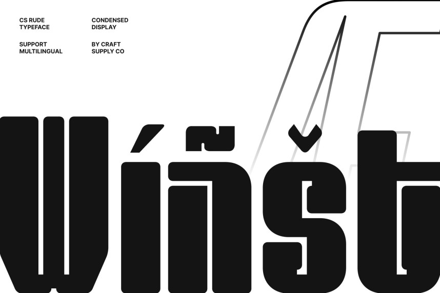 CS Rude Font preview image 4