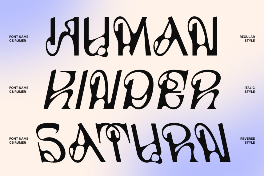 CS Rumer Font preview image 2