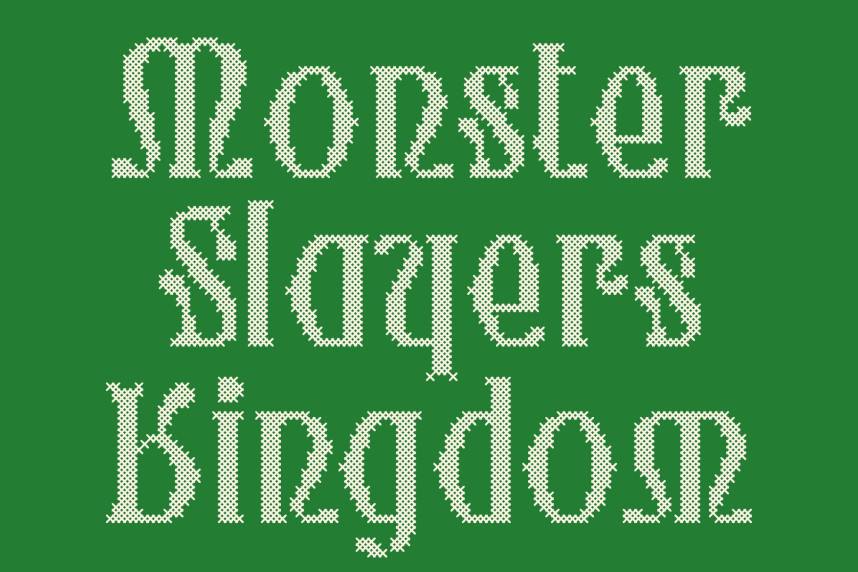 CS Ruskine Stitched Font preview image 2