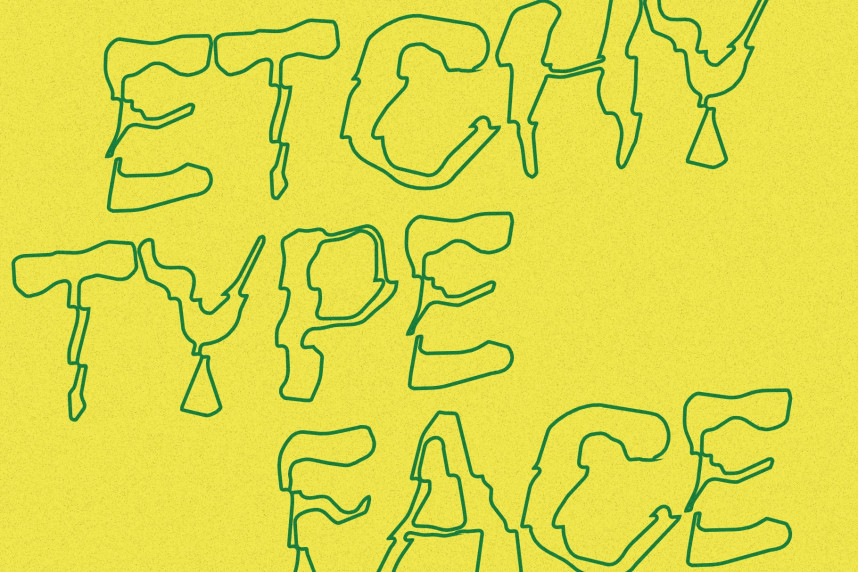 CS Weldon Rippled Font preview image 2