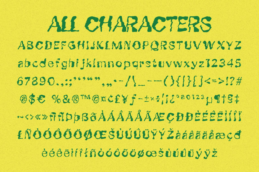 CS Weldon Rippled Font preview image 5