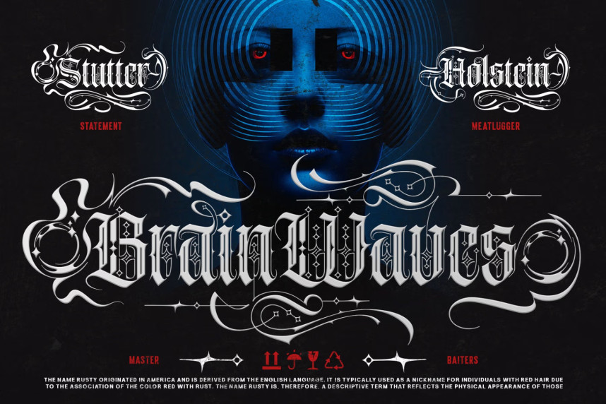 Dark Ritual Typeface preview image 2