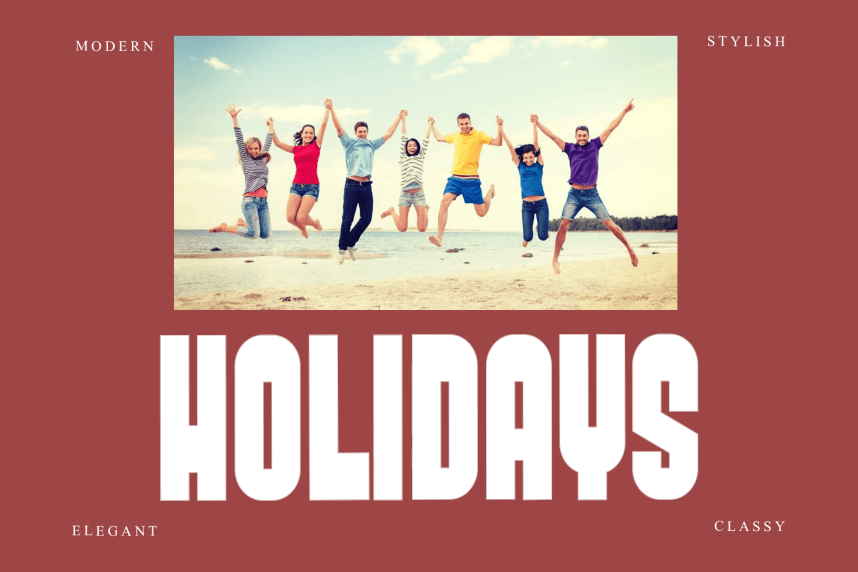 Designer Sans-Serif Display Font preview image 4
