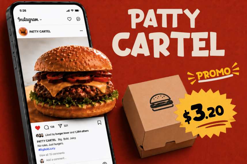 Laburger – Burger Display Font preview image 3