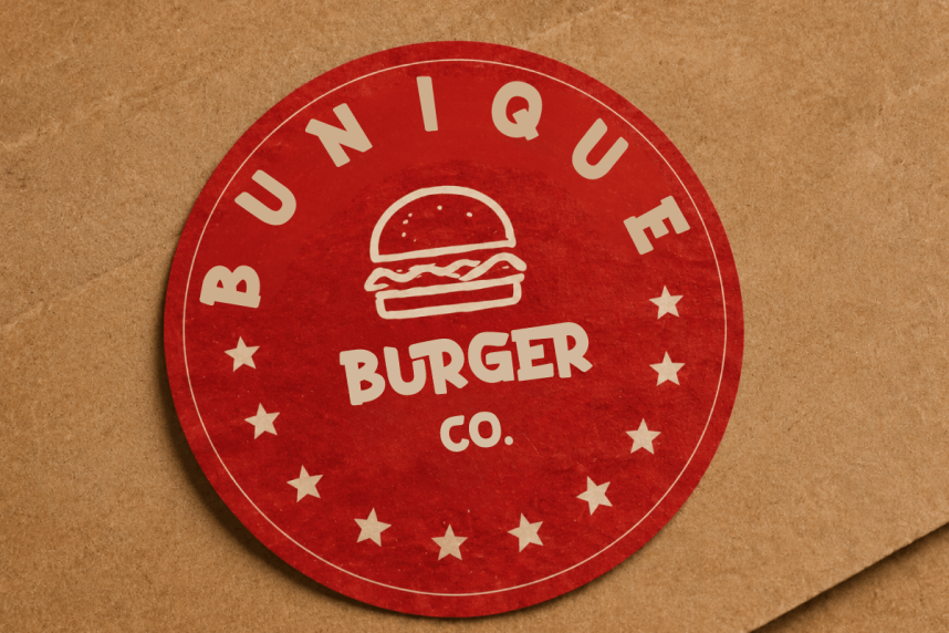 Laburger – Burger Display Font preview image 4