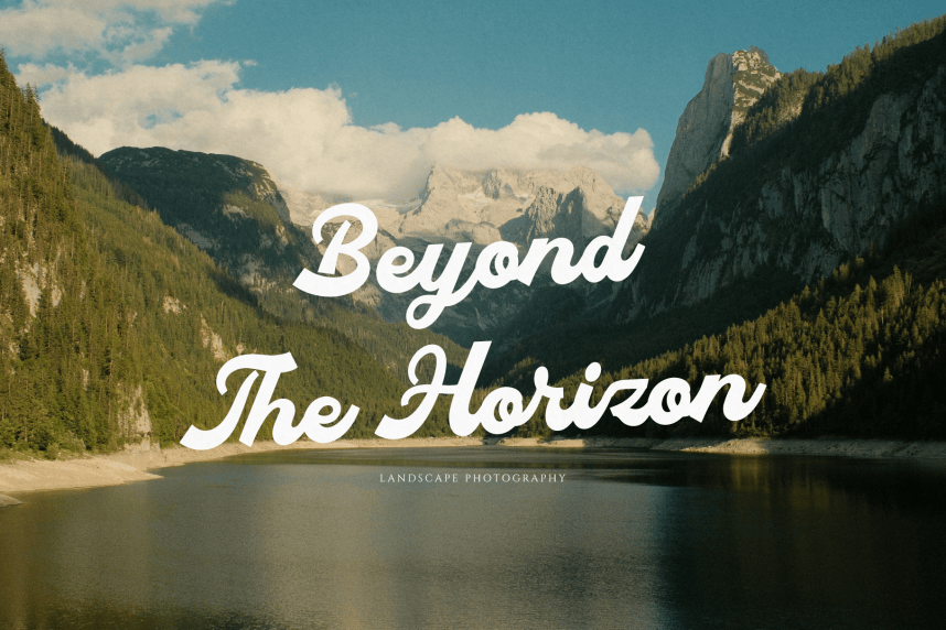 Nostalgia Riviera | Handwritten Bold Script Font preview image 4