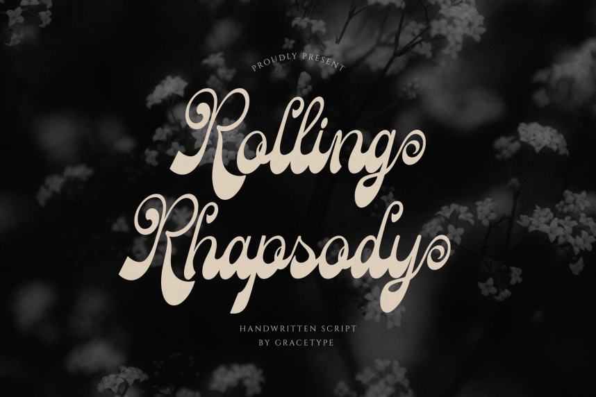 Rolling Rhapsody | Handwritten Script Font