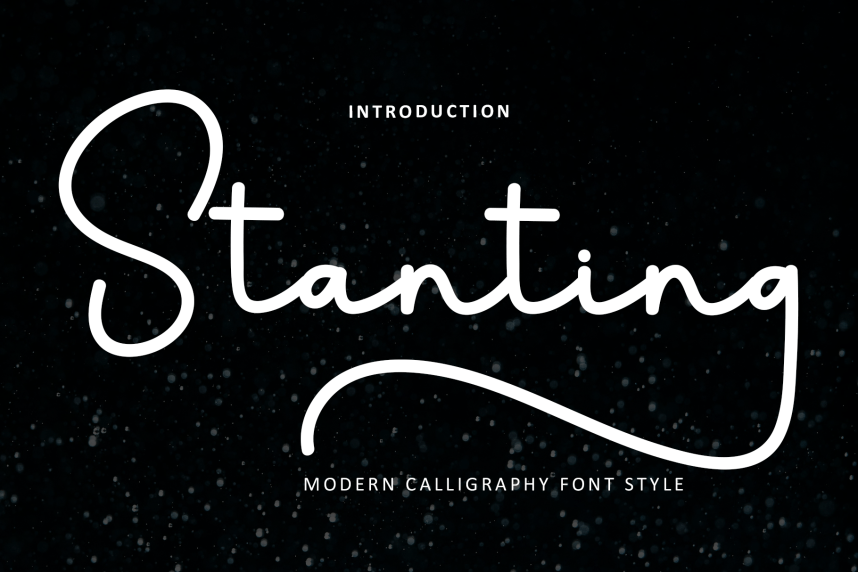 Stanting Handwritten Font