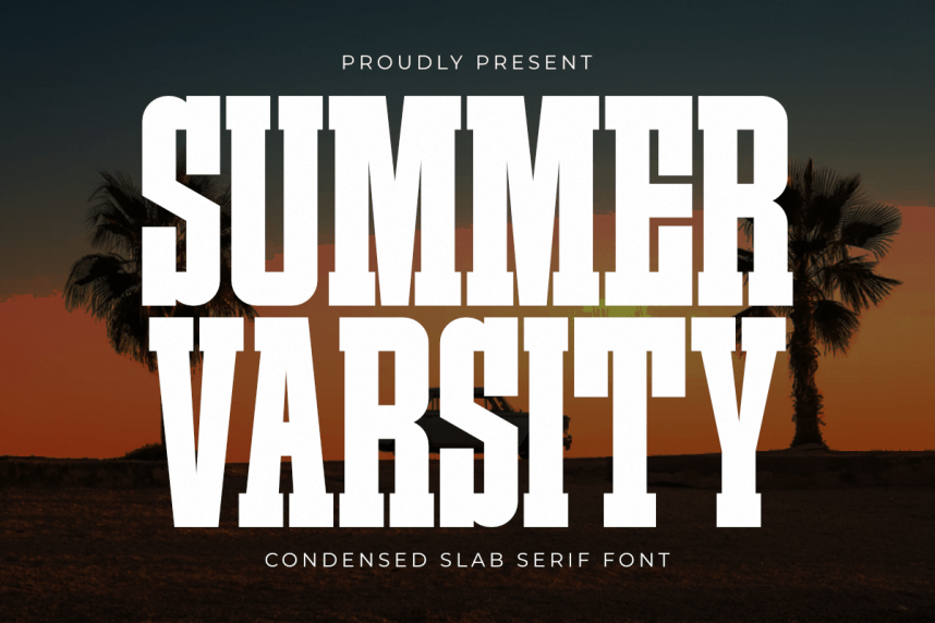 Summer Varsity Font