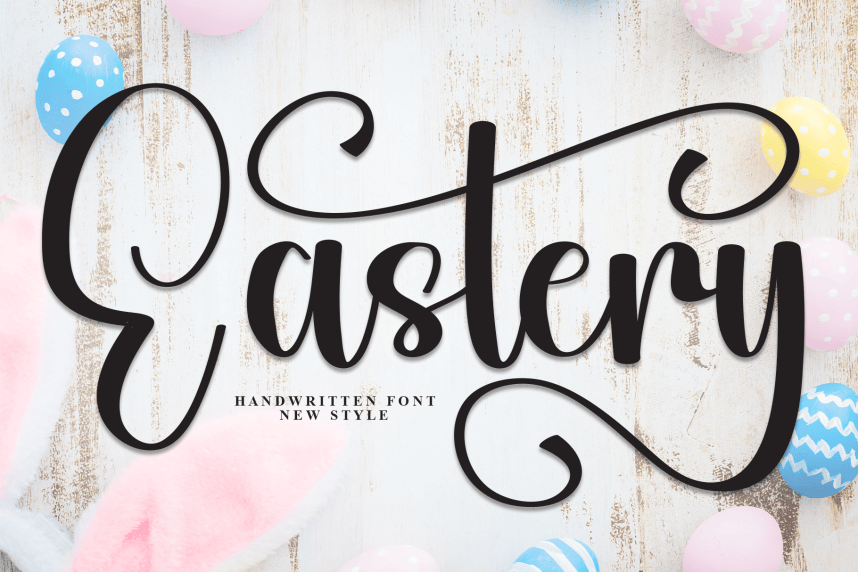 Eastery Calligraphy Script Font