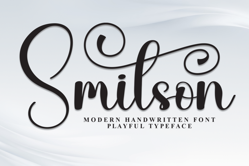 Smitson Calligraphy Script Font