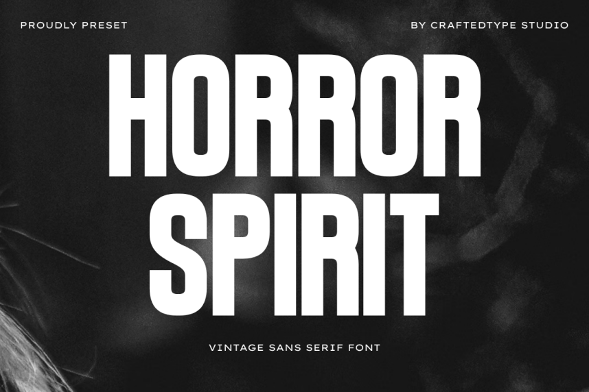 Horror Spirit Font