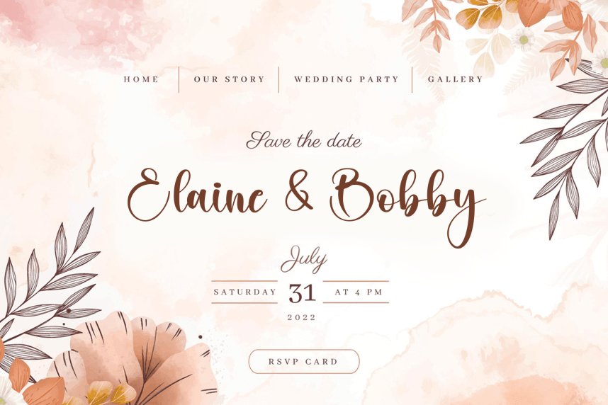 Montage Calligraphy Script Font preview image 2