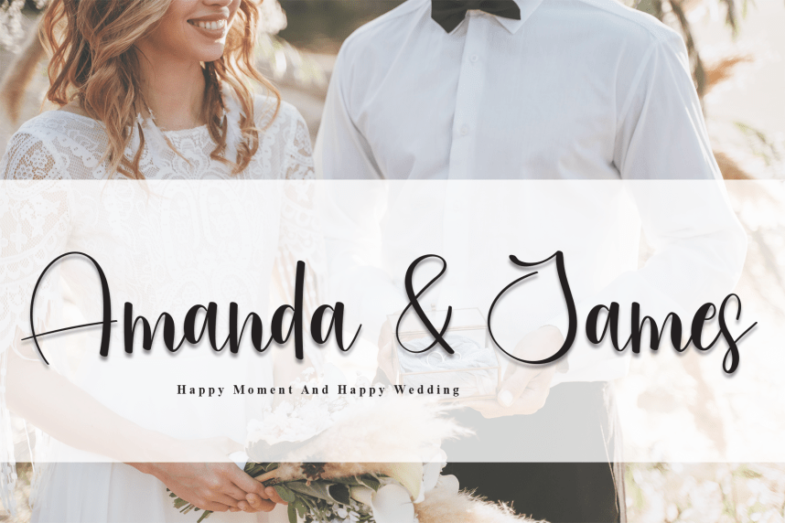 Delisha Calligraphy Script Font preview image 2