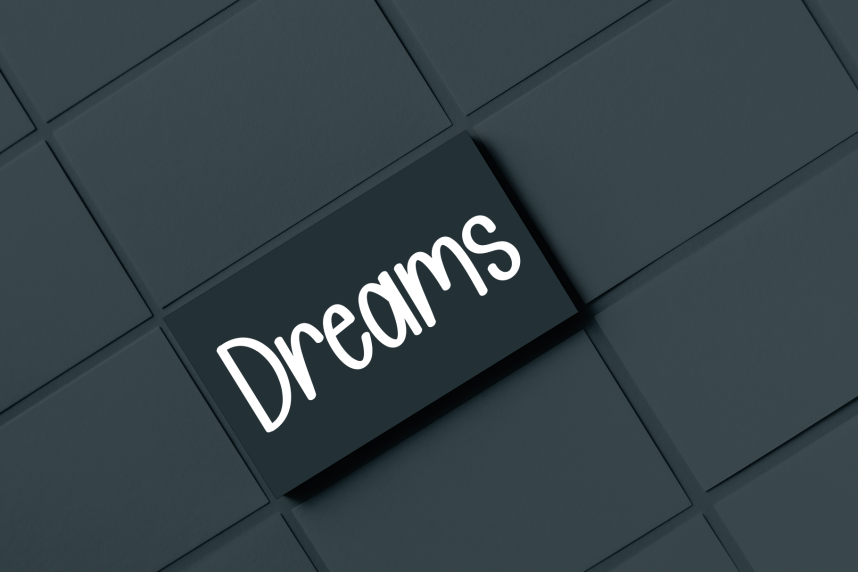 Black Sample Playful Font preview image 4