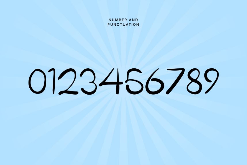 Tangan Handwritten Font preview image 5