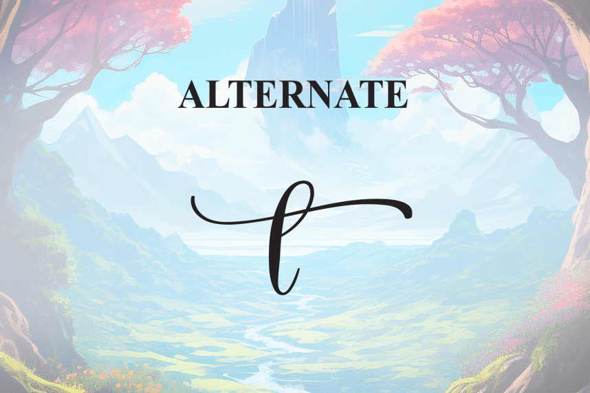 Fantasy Calligraphy Script Font preview image 5