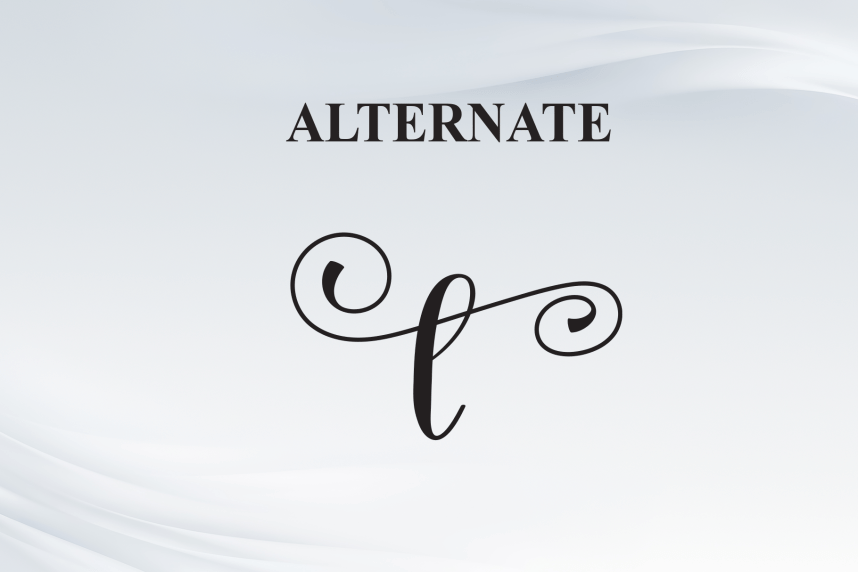 Smitson Calligraphy Script Font preview image 5
