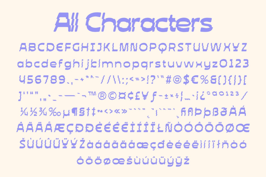 CS Bredius Rippled Font preview image 5