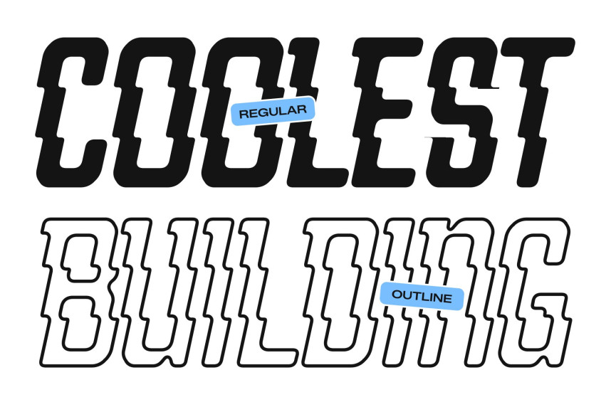 CS Capito Rippled Font preview image 3