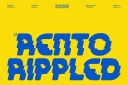 CS Rento Rippled Font preview image 1