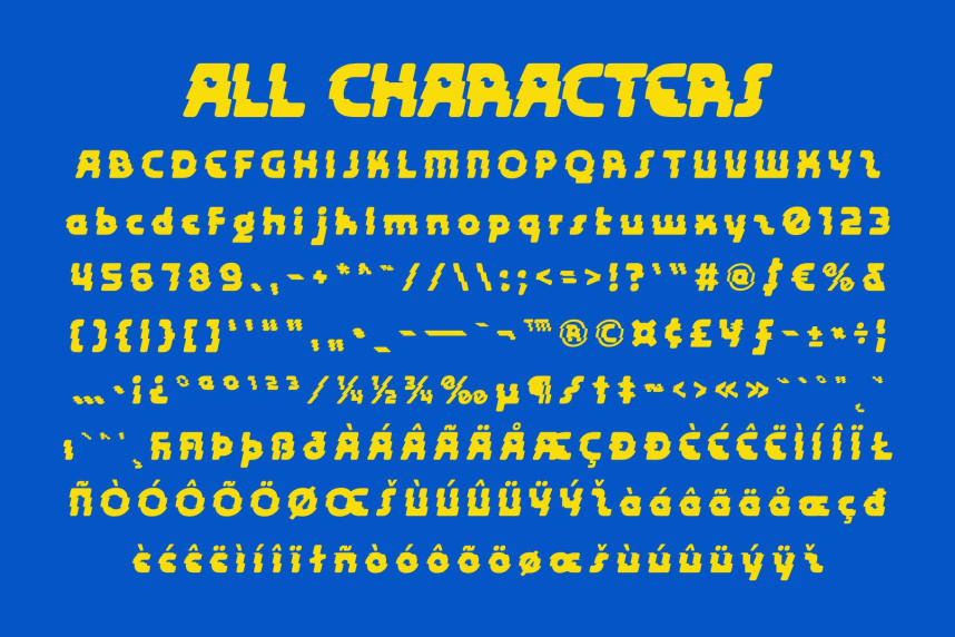 CS Rento Rippled Font preview image 5