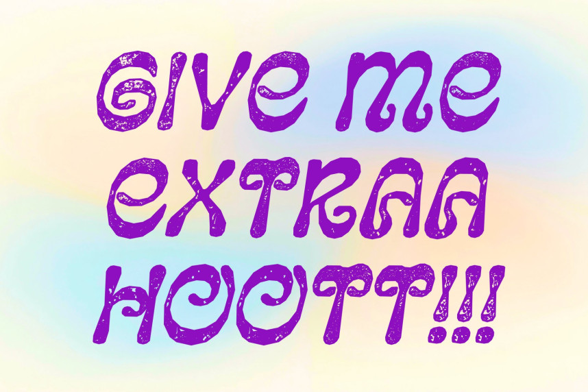 CS Rianty Stamp Font preview image 2