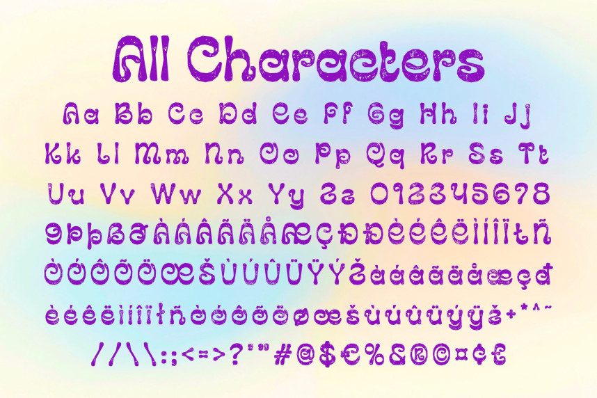CS Rianty Stamp Font preview image 5