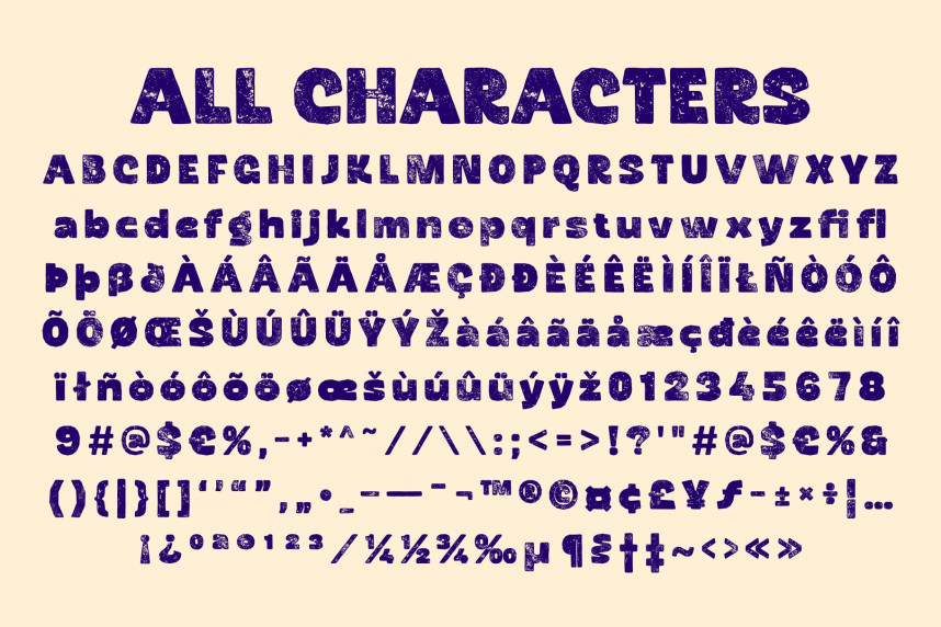 CS Rifage Stamp Font preview image 5