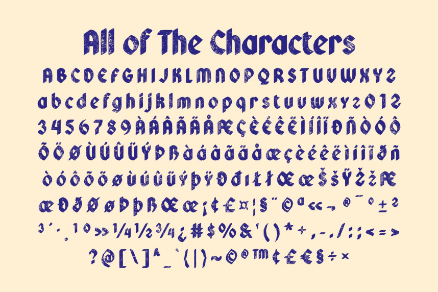 CS Rise Stamp Font preview image 5