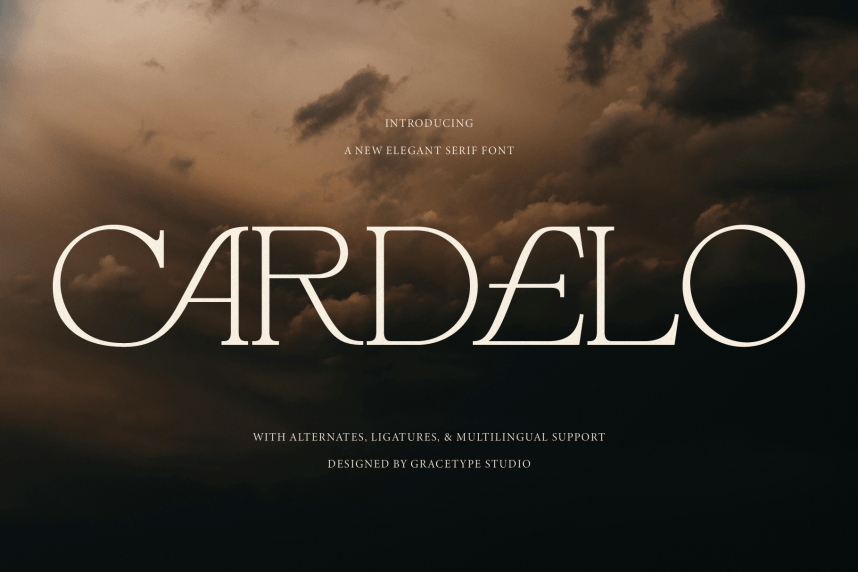Cardelo | Elegant Serif Font
