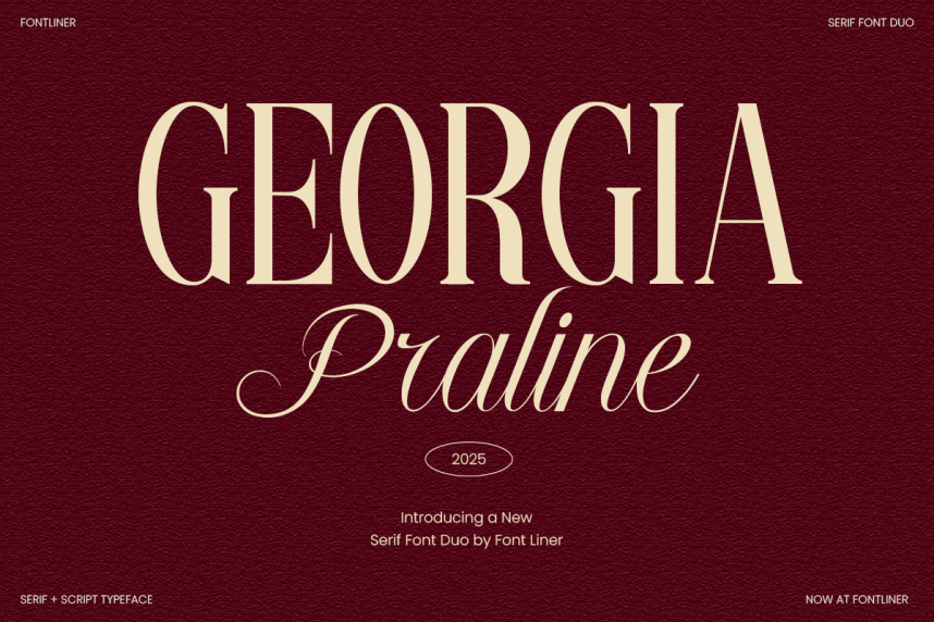 Georgia Praline Font