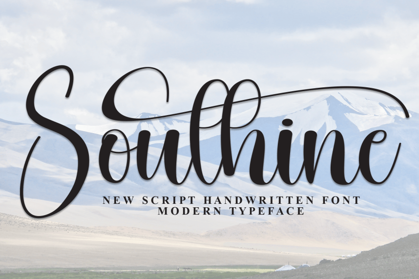 Southine Calligraphy Script Font