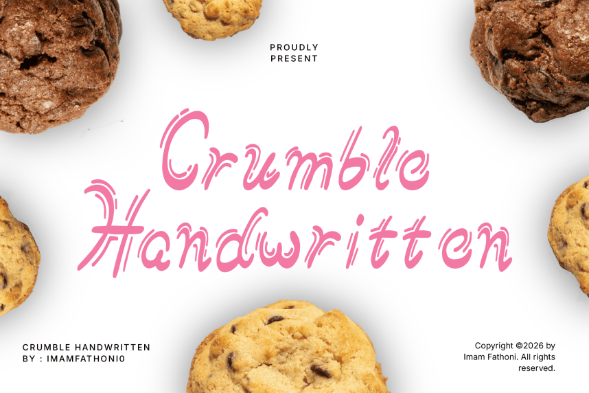 Crumble Handwritten Font