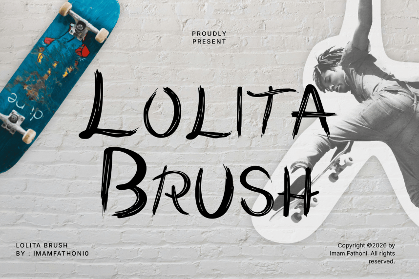 Lolita Brush Font