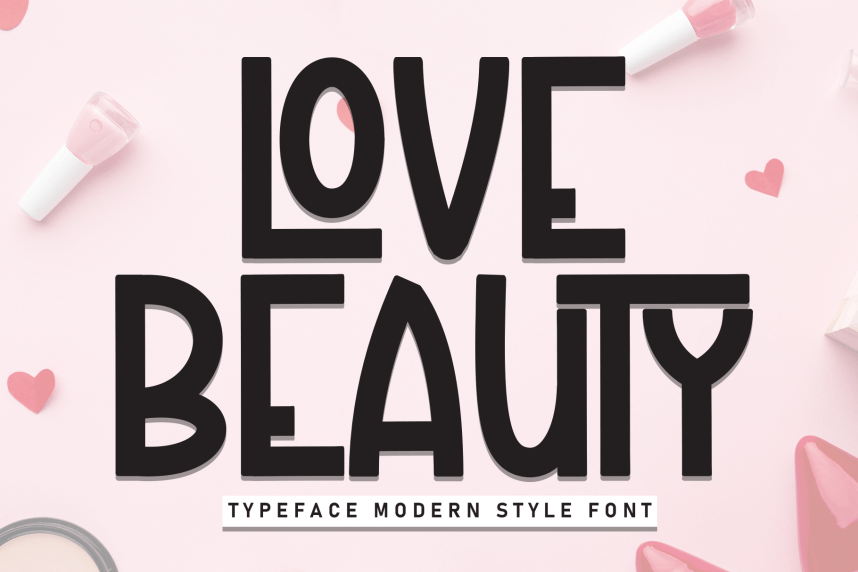 Love Beauty Playful Font