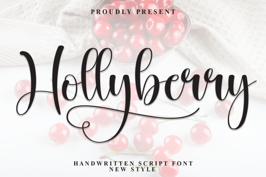 Hollyberry Script Font