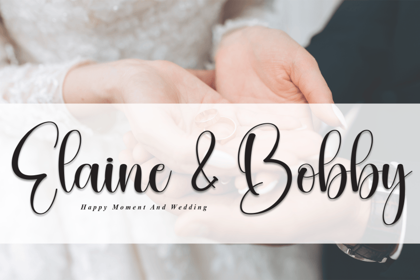 Daisy Calligraphy Script Font preview image 2