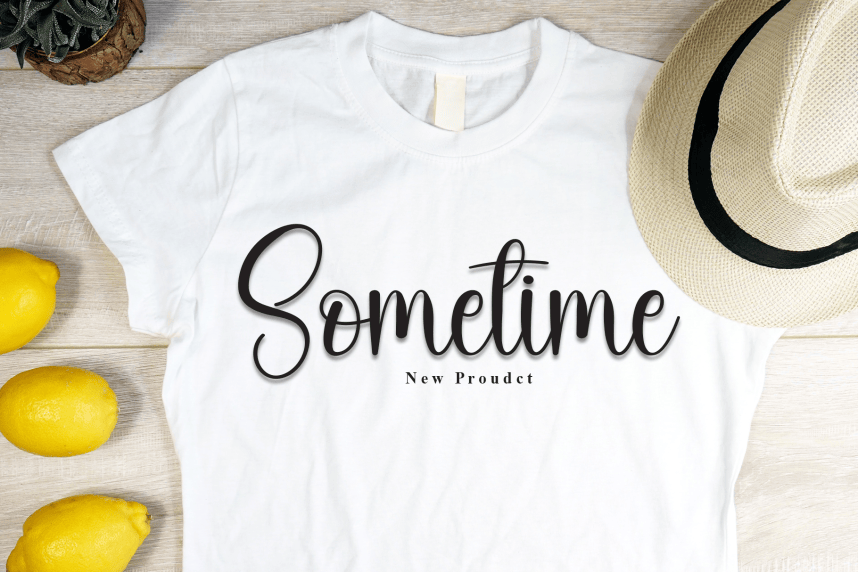Beauty Calligraphy Script Font preview image 2
